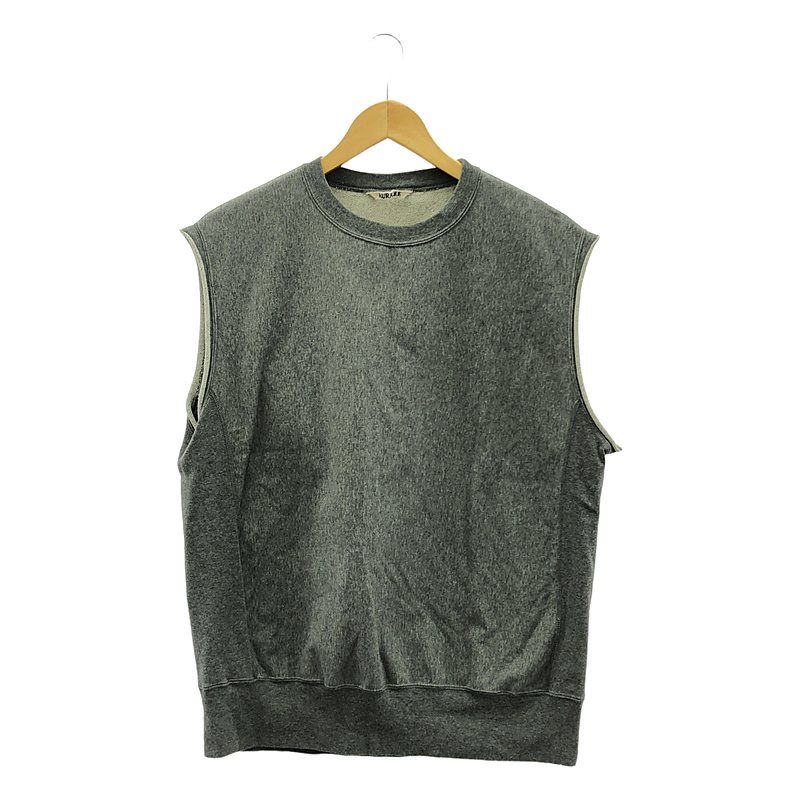 AURALEE | オーラリー | 2025 | SUPER MILLED SWEAT SLEEVELESS スウェットベスト | 0 | グレー | レディース