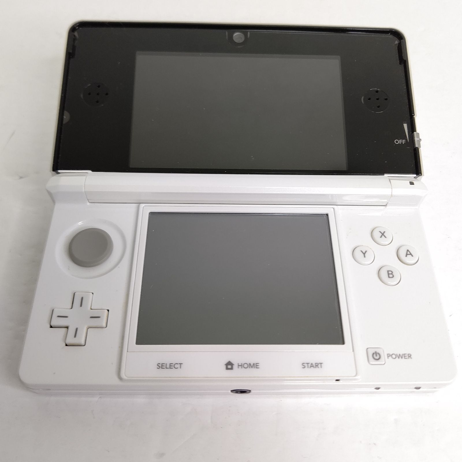 Nintendo ニンテンドー3DS アイスホワイト 画面極美品 任天堂ゲーム機-