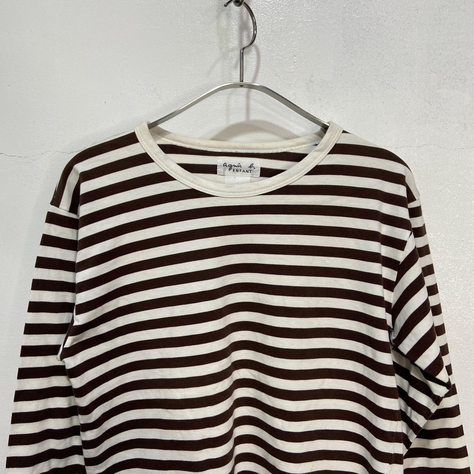 【美品】agnesb_enfant アニエスベー 150cm agnes b. ENFANT(アニエス ベー アンファン) 37-0010-03パープル