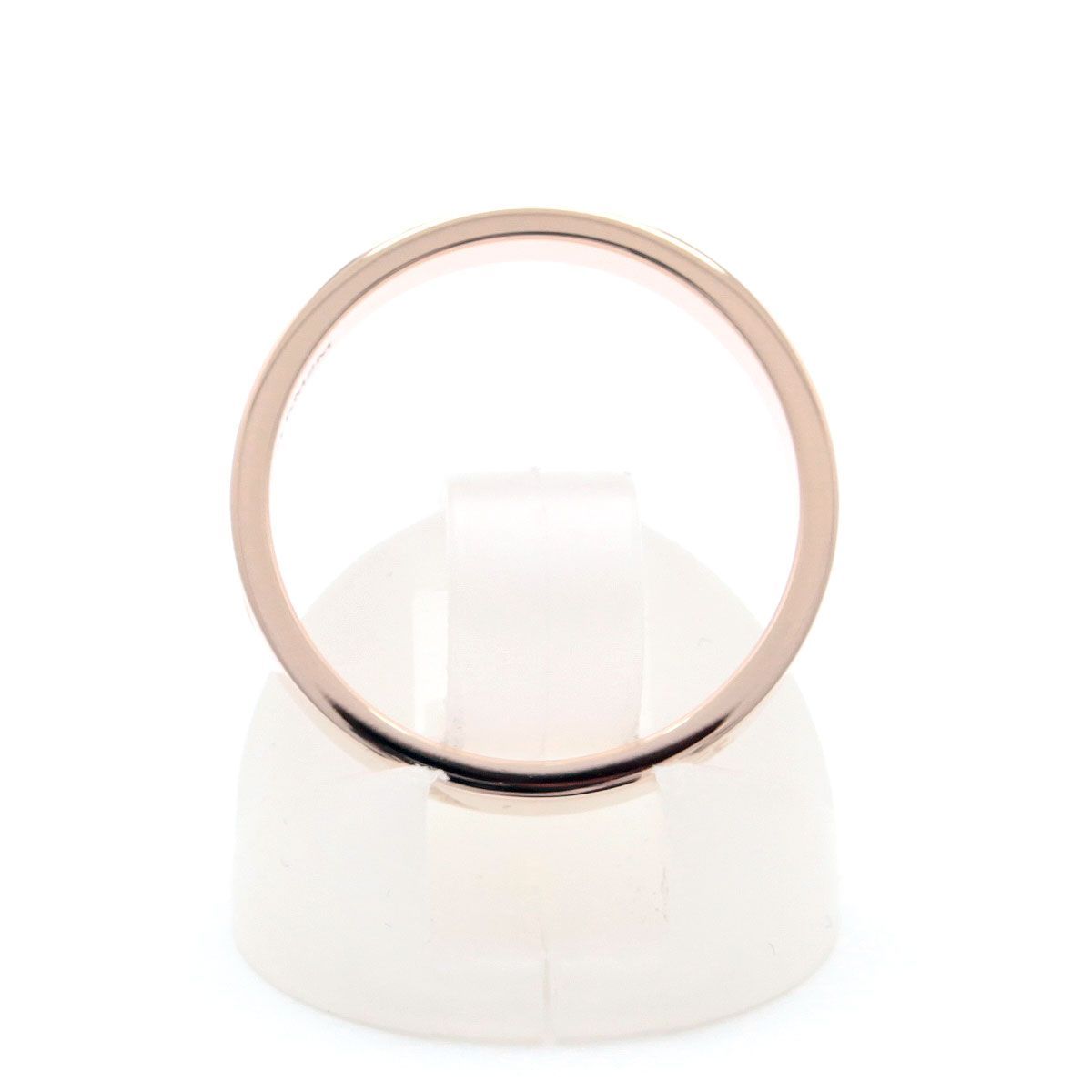 中古 美品 】ブルガリ BVLGARI 指輪 新品仕上済 K18PG ビー・ゼロワン  