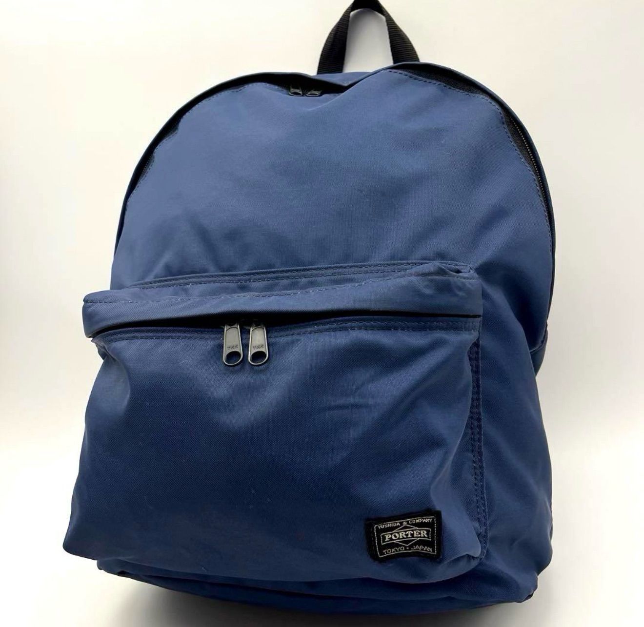 ✨PORTER ネイビー リュックサック 通勤通学 美品✨背面メッシュ ムレ