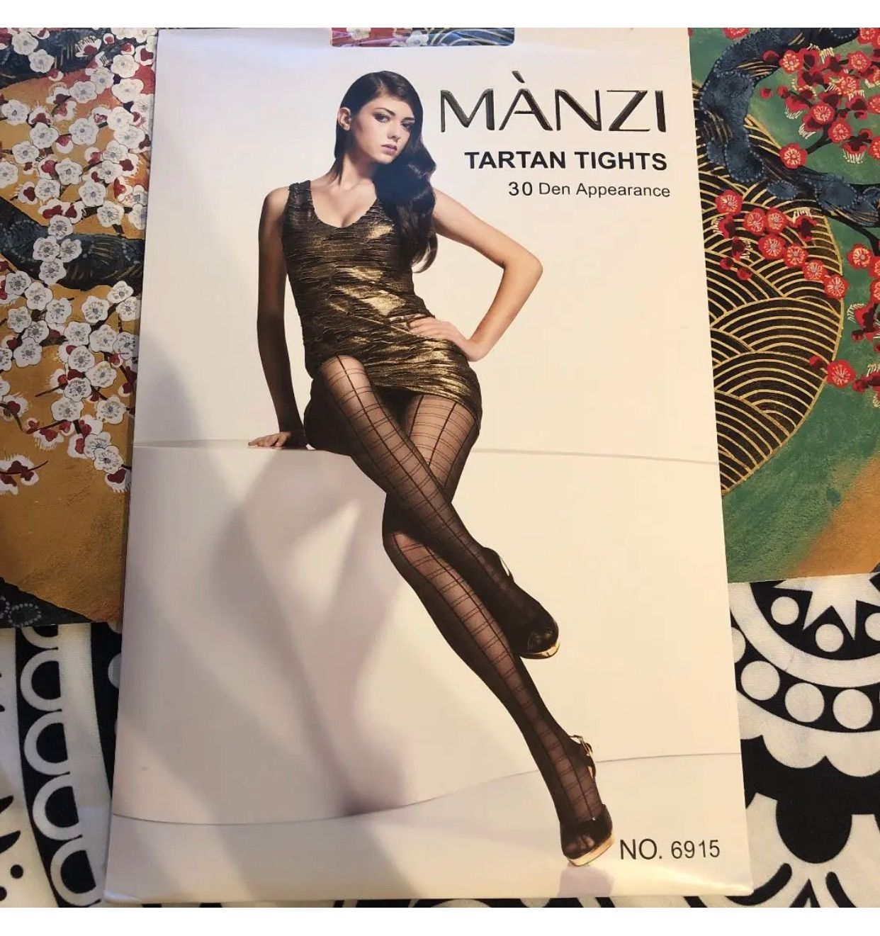 MANZI タイツ 30デニール 極薄黒ストッキングレディキュートで