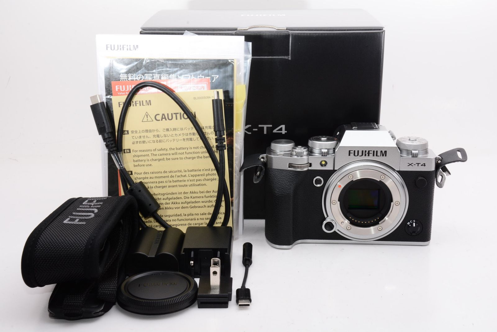 FUJIFILM ミラーレス一眼カメラ X-T4ボディ シルバー X-T4-S - メルカリ