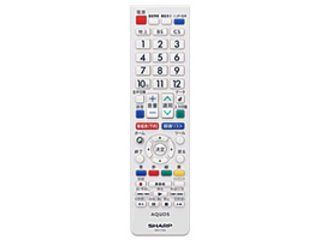 SHARP/シャープ 液晶テレビ用 リモコン＜ホワイト系＞（LC-24K30-W LC-22K30-W LC-19K30-W） [0106380483] (0106(中古:未使用・未開封) 中古】シャープ[SHARP] シャープ液晶テレビ用リモコン＜ホワイト系
