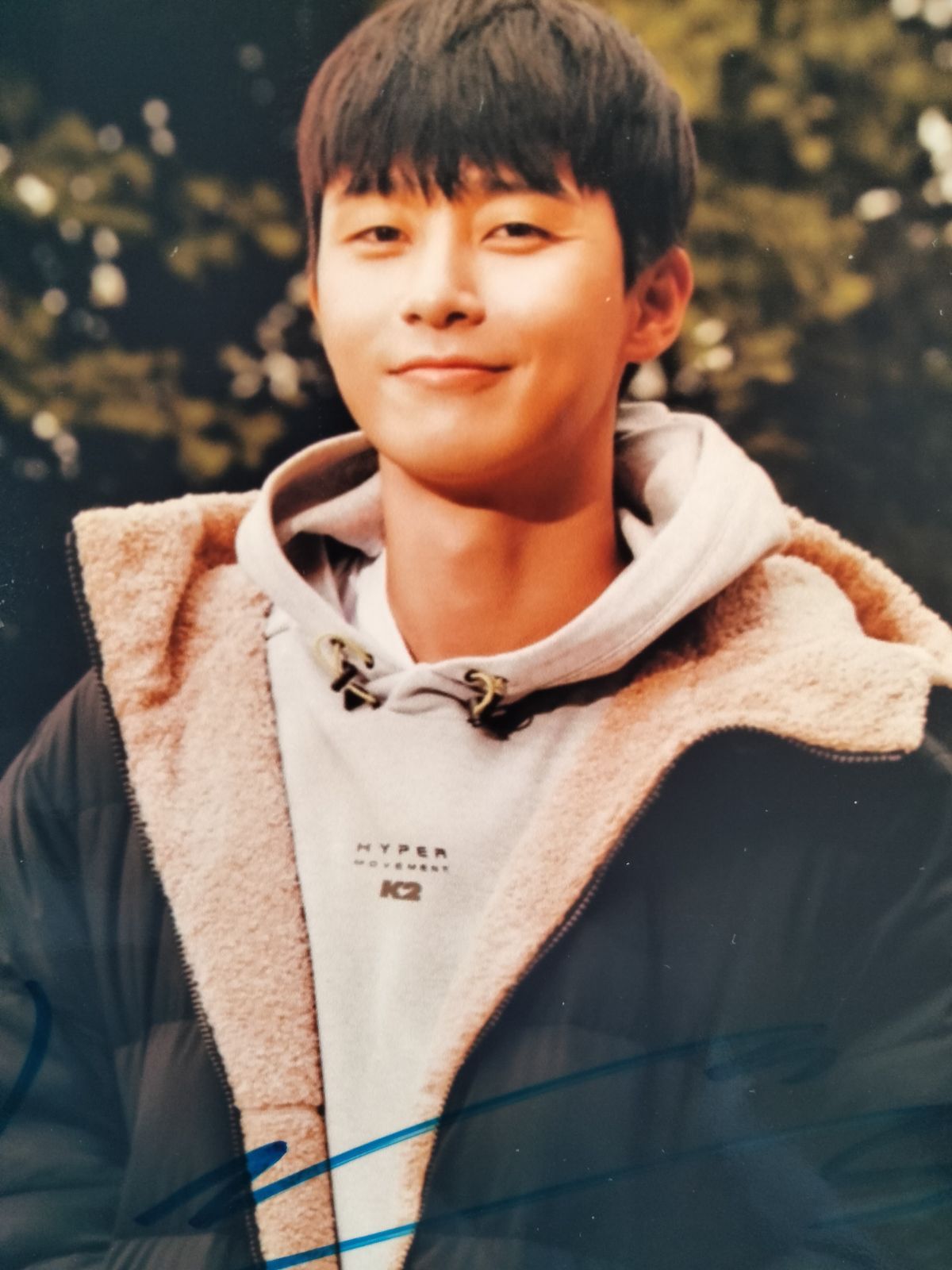 パク・ソジュン直筆サイン入り2Lサイズ写真…Park Seo-jun…梨泰院