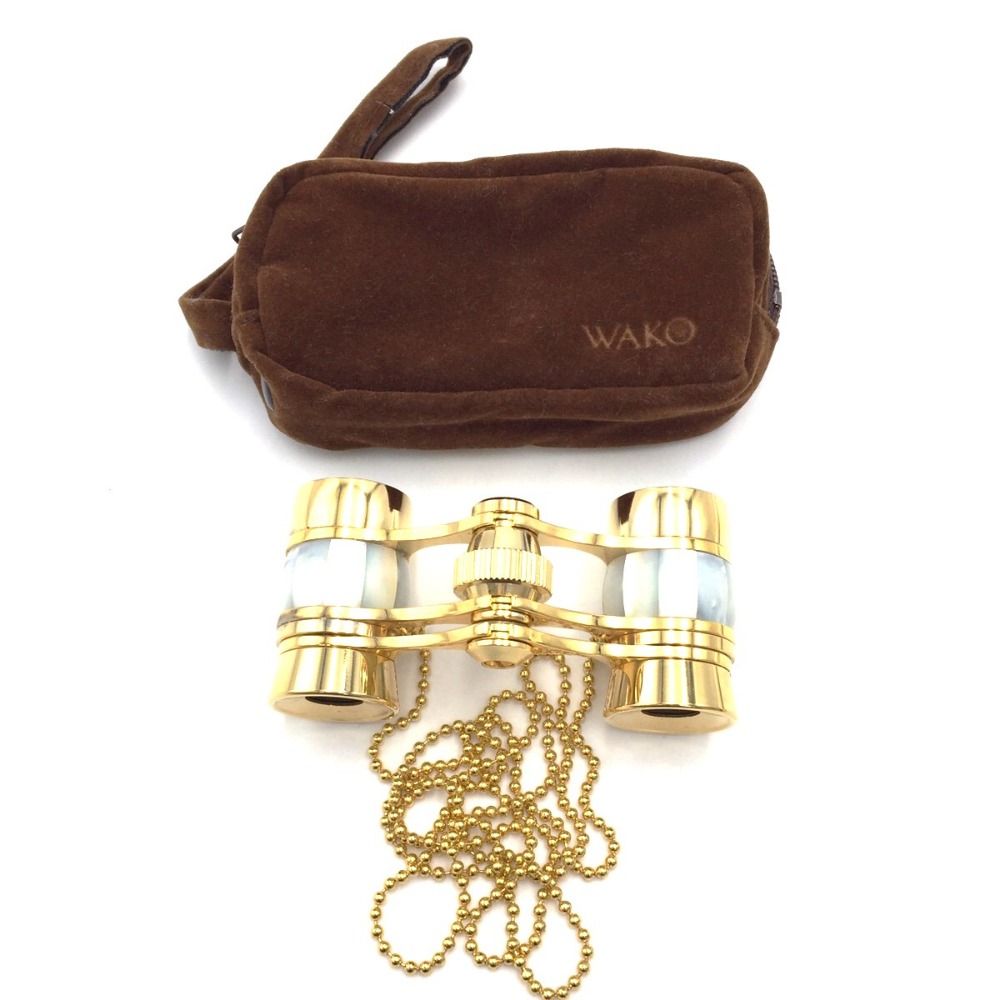 WAKO ワコウ 銀座和光 双眼鏡 オペラグラス チェーン付