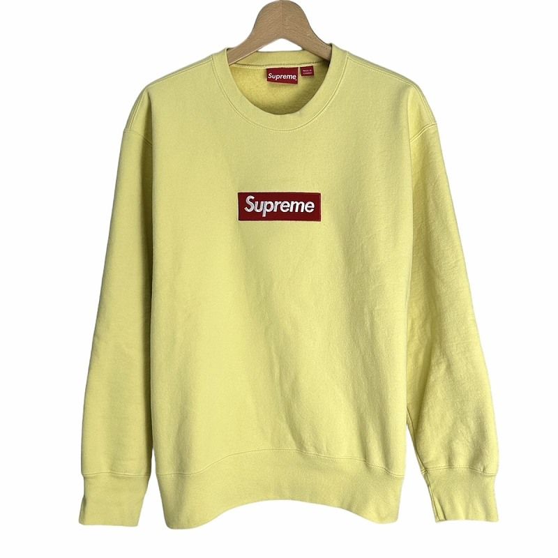 シュプリーム SUPREME トレーナー M 黄色