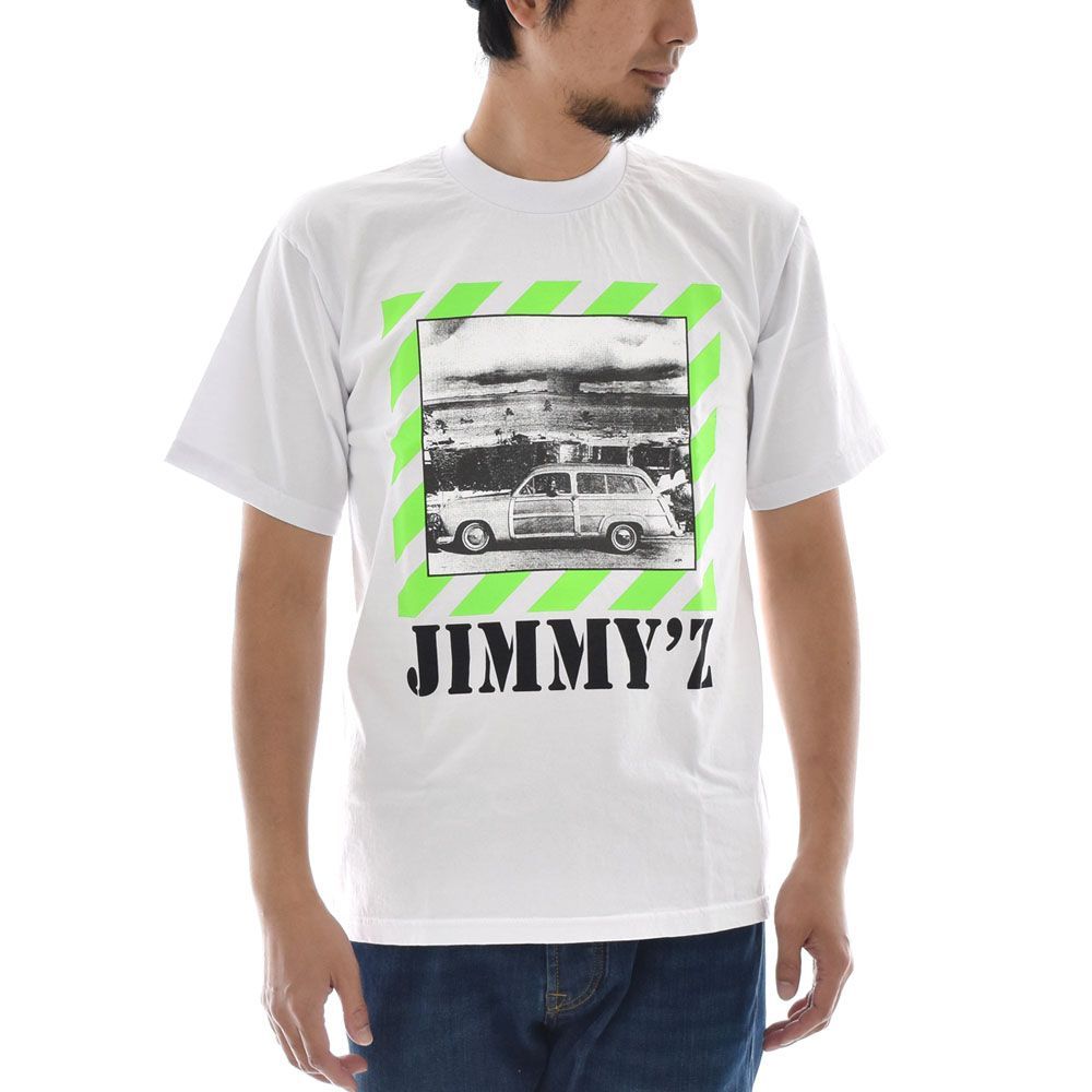 スタンダードカリフォルニア STANDARD CALIFORNIA ジミーズ JIMMY'Z コラボ メンズ ボム ロゴ Tシャツ ブランド ブラック  黒 ホワイト 白 BOMB LOGO T TSOS0078