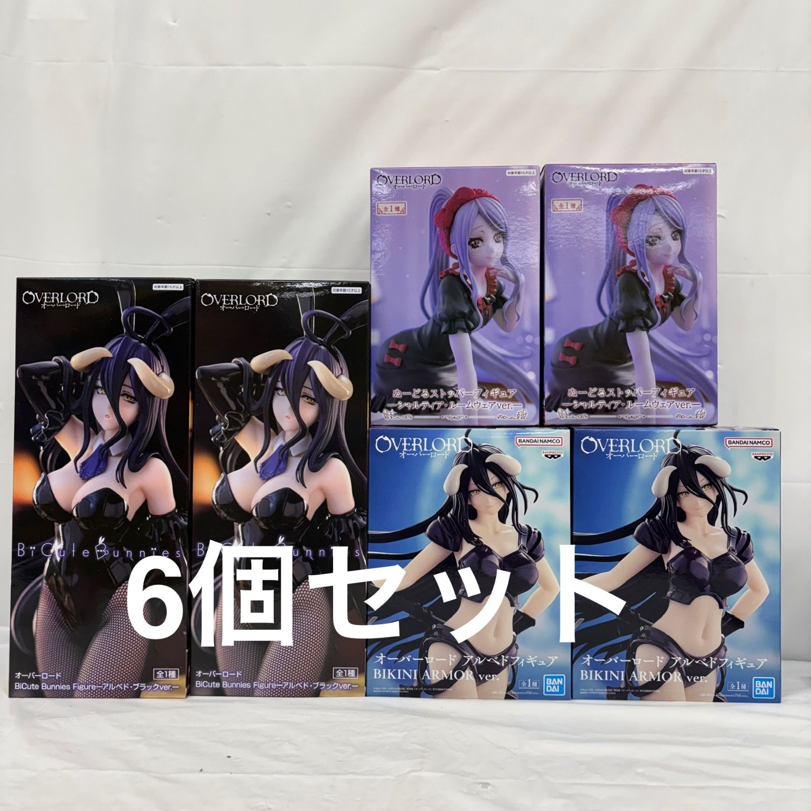 未開封 オーバーロード OVERLOAD フィギュア 6個セット LF9216 f107