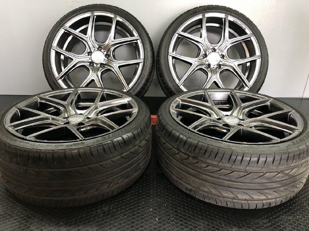 DELINTE THUDER D7 245|35ZR20 275|30ZR20 夏タイヤ WALD ILLIMA I11C 20インチ 8.5|9.5J5HPCD112 38 20年製 バリ溝 STB017MY