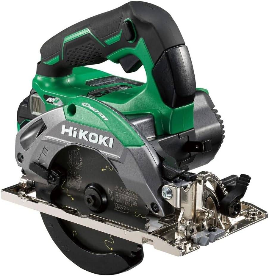 HiKOKI ハイコーキ 36V 充電式 丸のこ のこ刃125mm ストロングブラック Bluetooth機能付蓄電池2個 充電器 ケース チップソー付 C3605DA SK 2XPBSZ 丸のこ