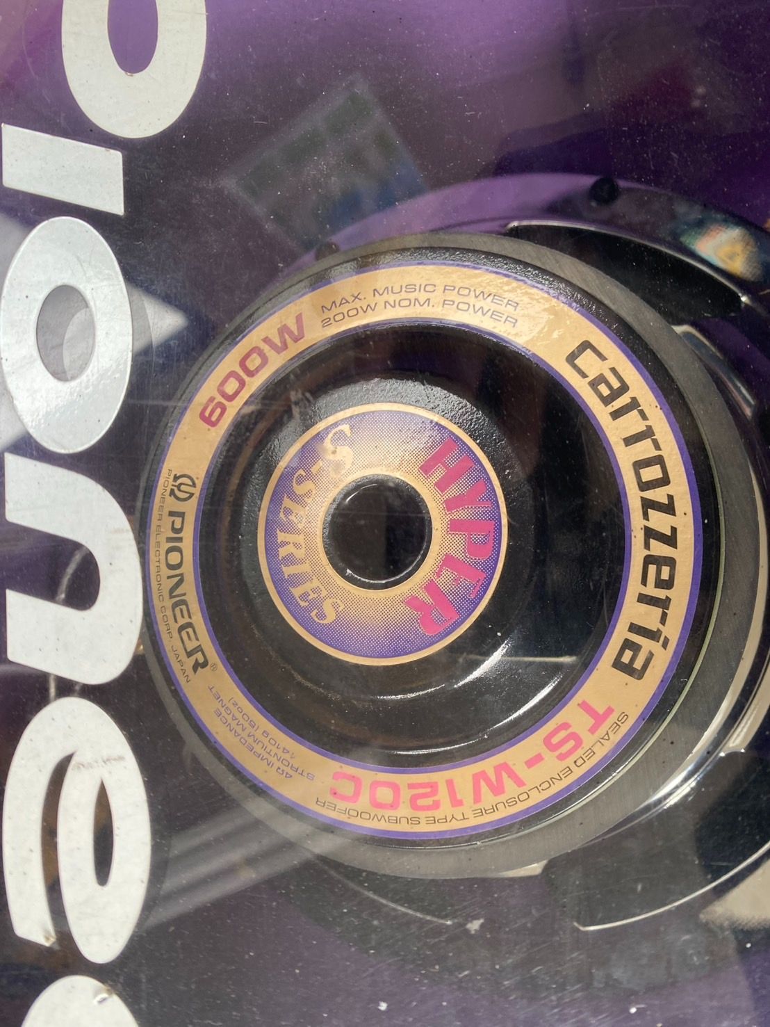 ウーハーボックス TS-W120C