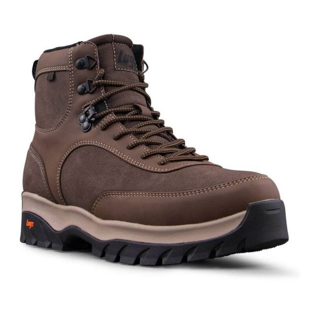 【送料無料】 ラグズ メンズ ブーツ・レインブーツ シューズ Lugz Diablo Hi Men's Fleece-Lined Hiking Boots Chocolate Caribou