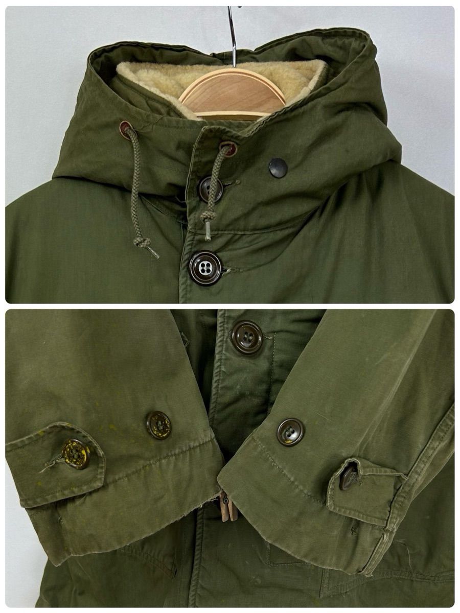 50s 米軍 アメリカ軍 実物 US ARMY M47 M-47 パーカー オーバーコート
