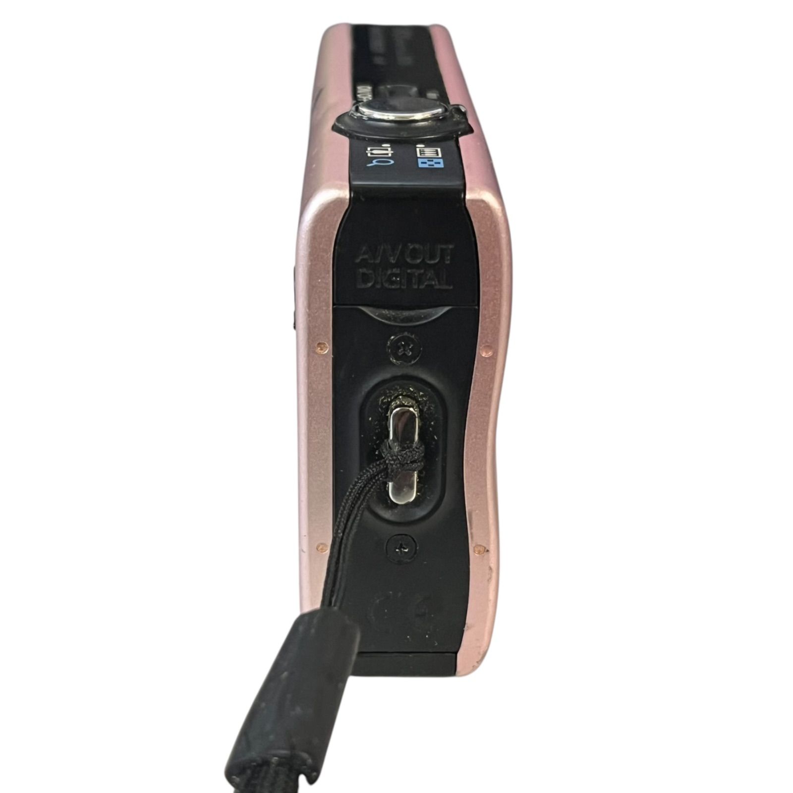 管31190】動作未確認☆CANON キヤノン IXY DIGITAL 201S ピンク 6.2