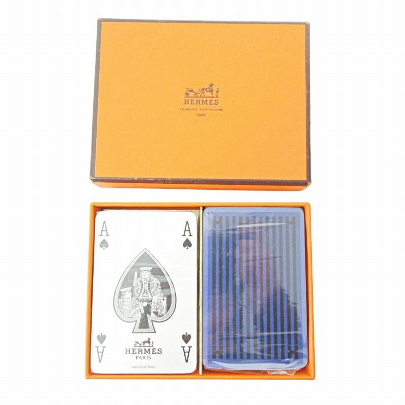 未使用品 エルメス HERMES トランプ カード ゲーム 2セット 23080151.jpg