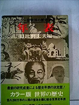 【中古】【非常に良い】世界の歴史〈別巻〉年表 (1972年)