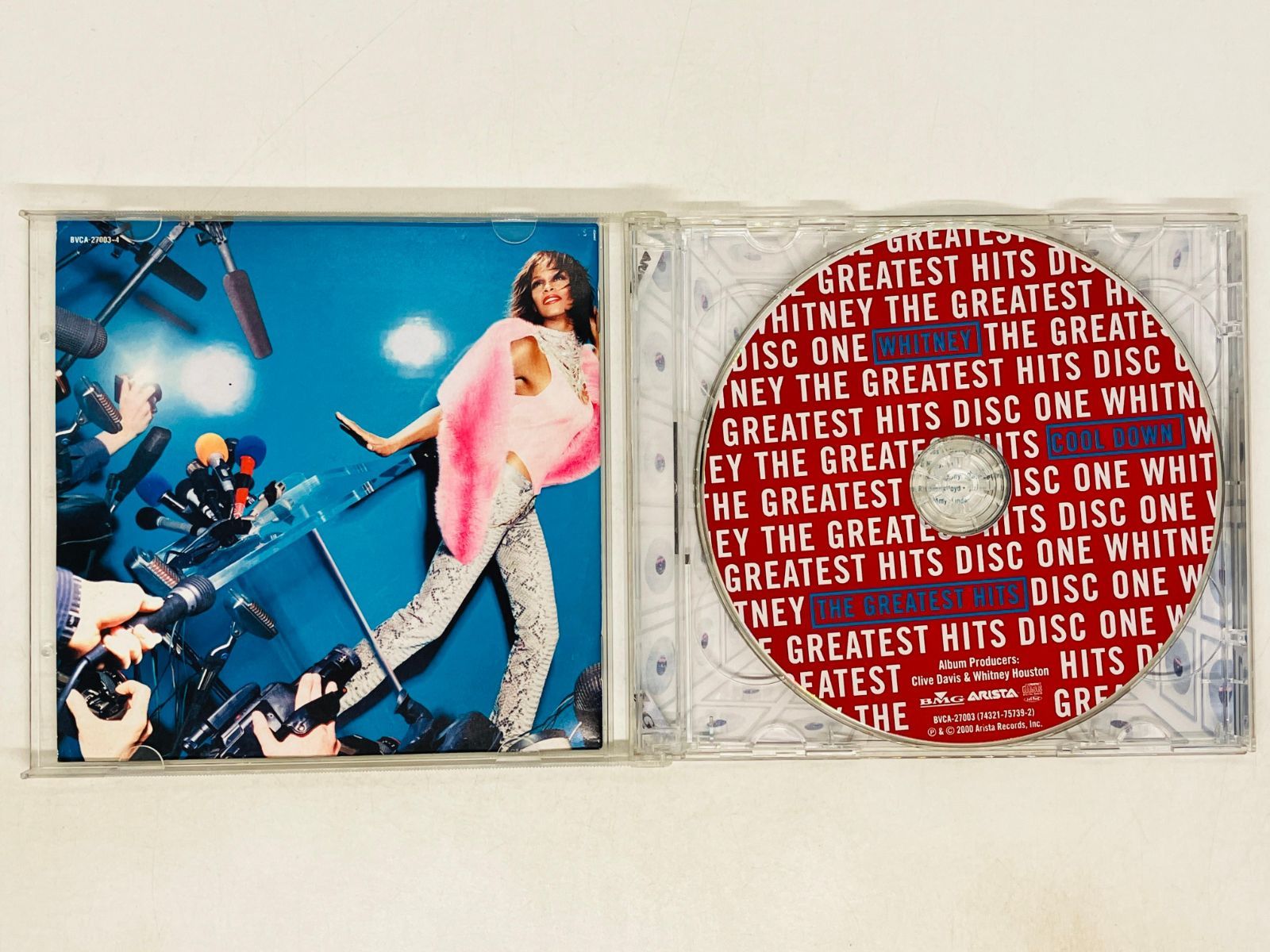 2CD Whitney Houston ホイットニー・ヒューストン The Greatest Hits