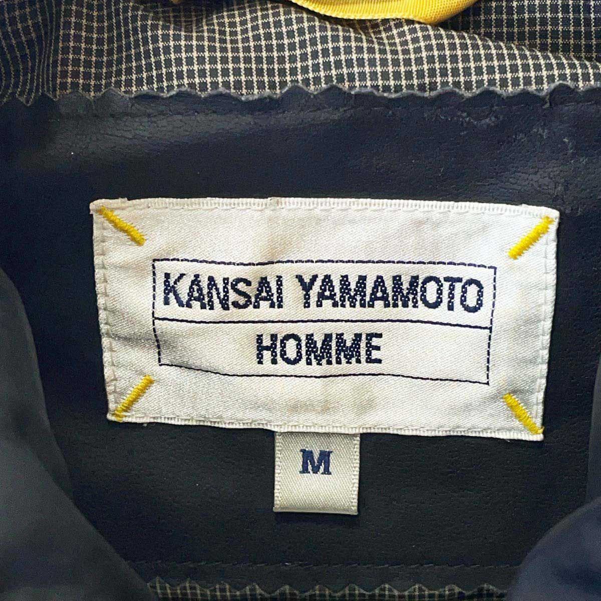 KANSAI YAMAMOTO HOME カンサイ ヤマモト ダウンジャケット M ブラック 