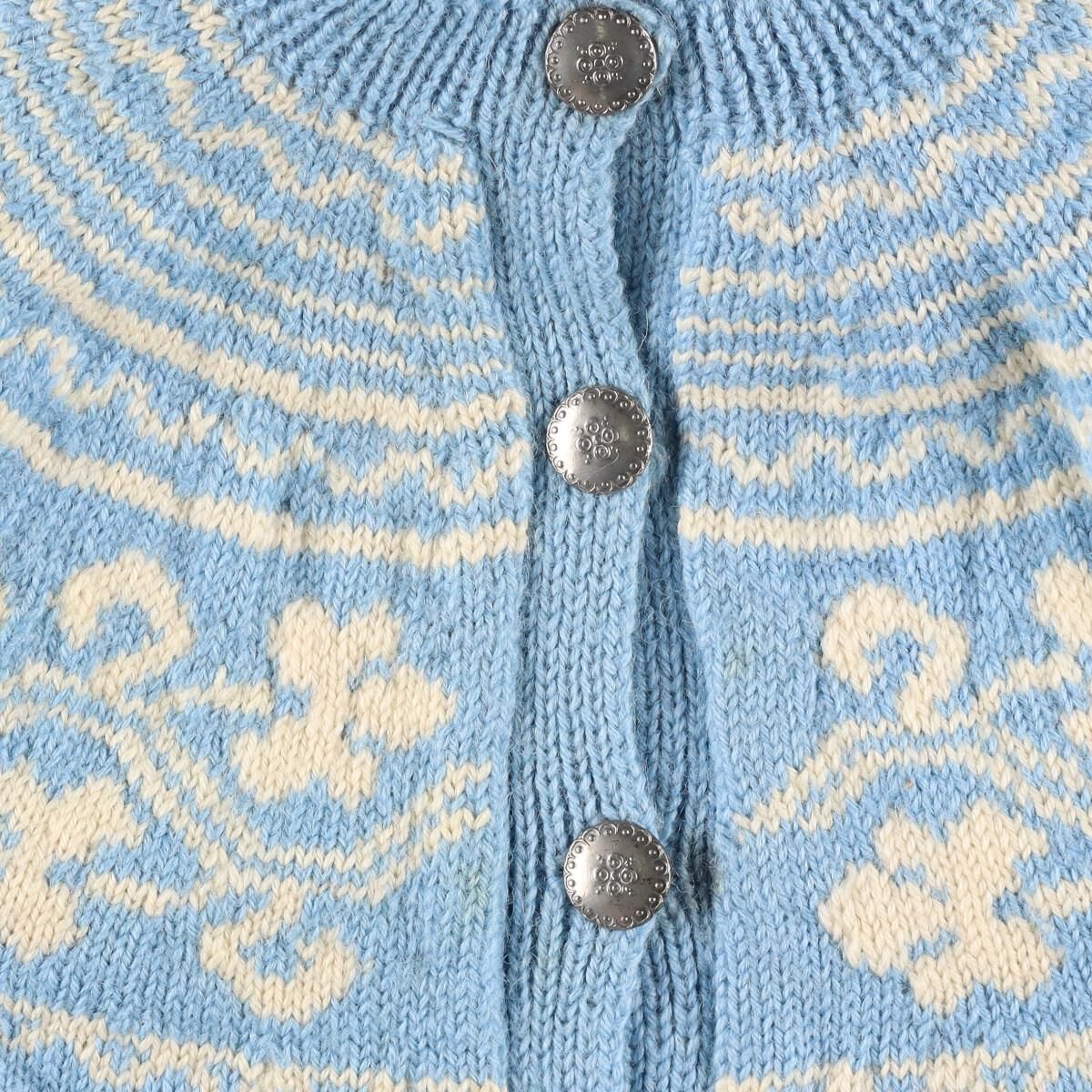 古着 60~70年代 SWEAYERS WNLIMITED ノルディック ウールニット