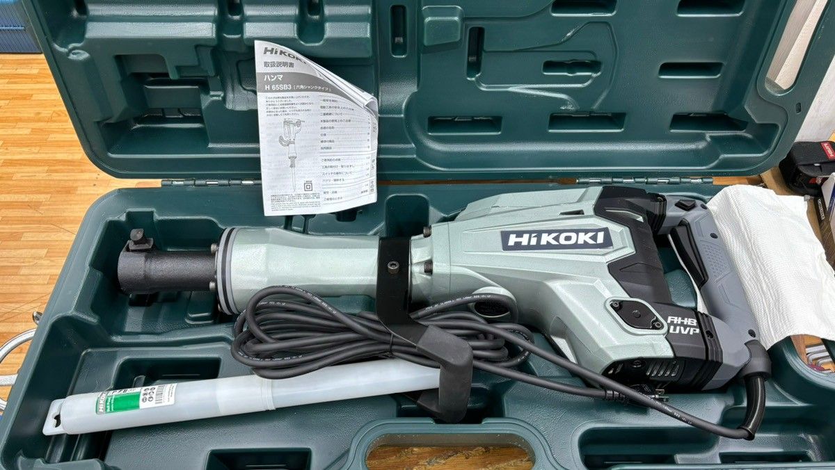 ☆ハイコーキ(HIKOKI ※旧:日立工機) 電動ハンマ H65SB3【柏店】 メルカリ