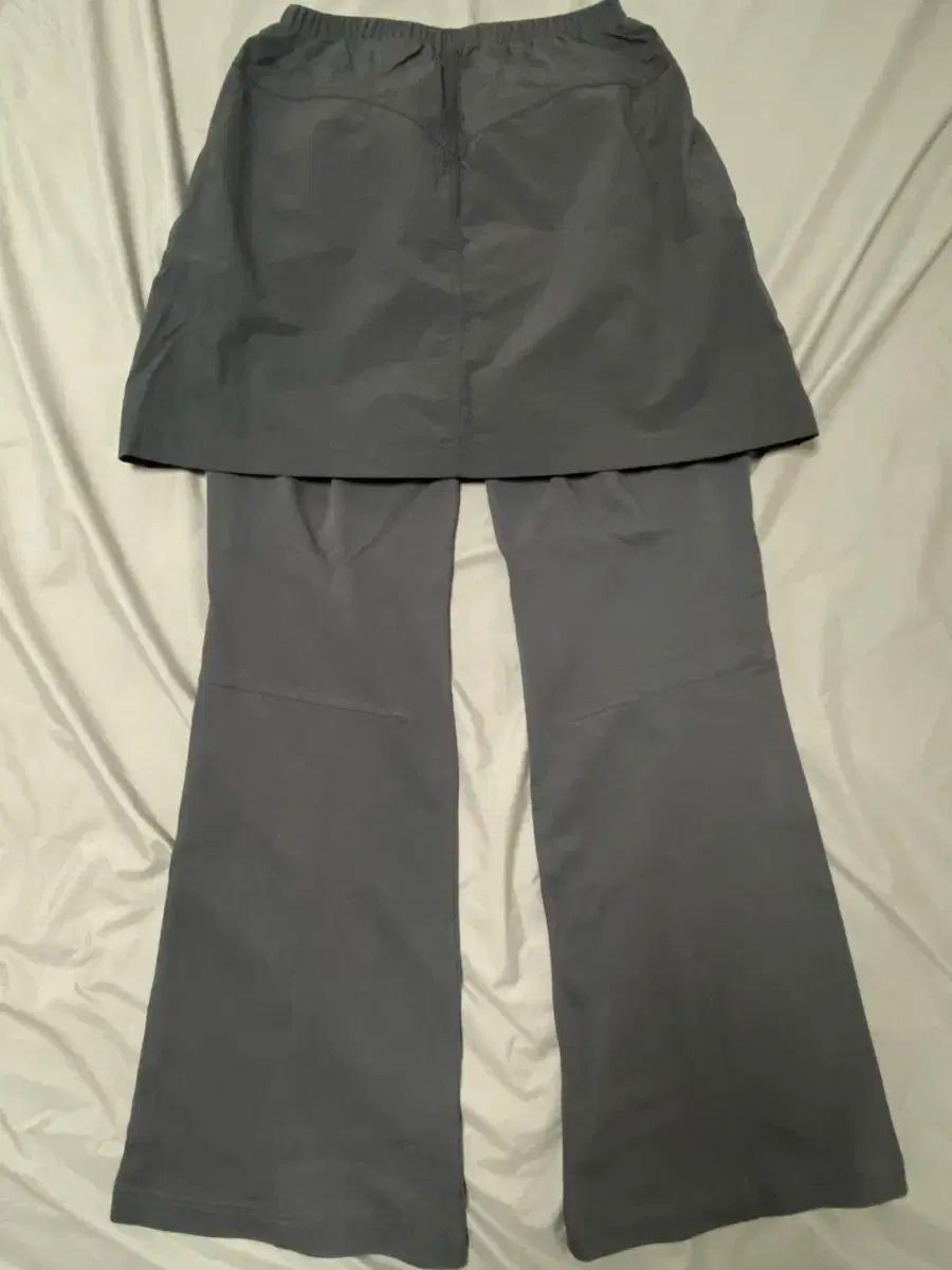 NOCONTENT Shirring Skirt Pants Charcoal NICORILABO_COM