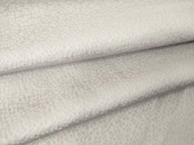 平和屋着物▽上質な色無地 単衣 牡丹鼠色 正絹 DAAV5540az