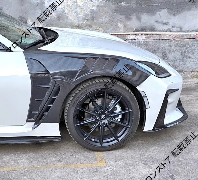 メンズ カーアクセサリー トヨタ GR86 | スバル BRZ 用 フロントフェンダー カスタム外装 FRP製 スポーツ風ss 入荷
