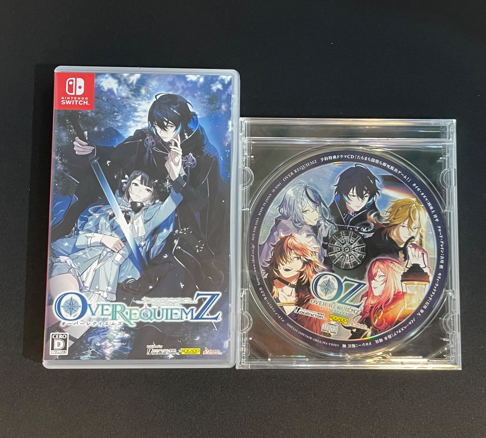 OVER REQUIEMZ　Switch　　オーバーレクイエムズ　新品未使用品 新品未開封 OVER REQUIEMZ オーバーレクイエムズ オバレク