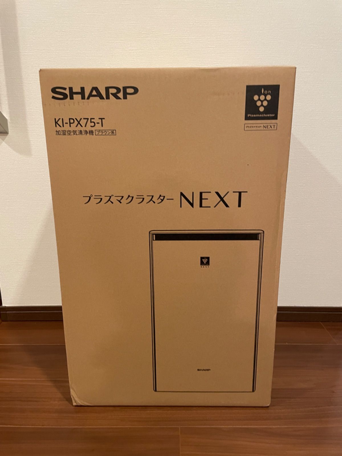 シャープ 加湿 空気清浄機 KI-PX75-T NEXT(50000) 34畳 - メルカリ