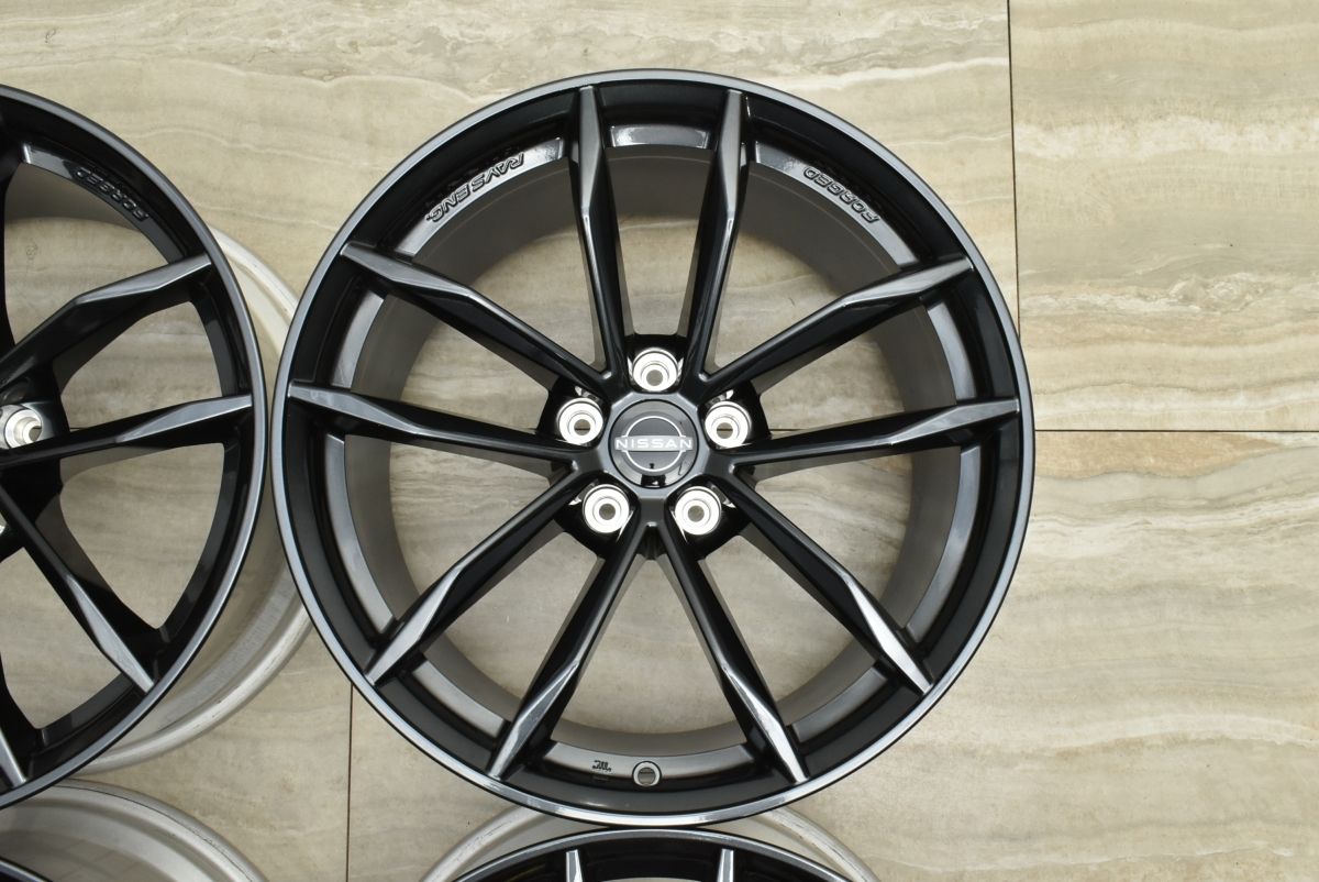 新車外し RAYS製鍛造】ニッサン フェアレディZ RZ34 バージョンST 純正
