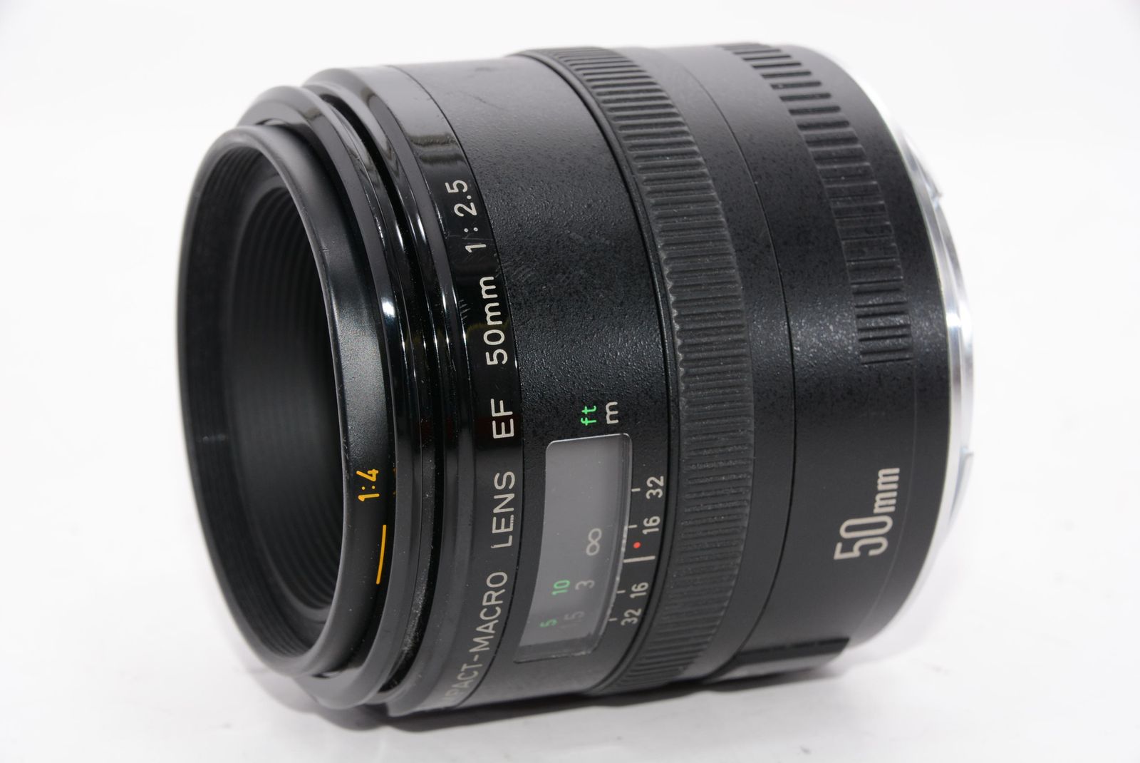 送料タダ【超美品】CANON EF 50mm f/2.5 Macro 単焦点レンズ レンズ(単焦点)