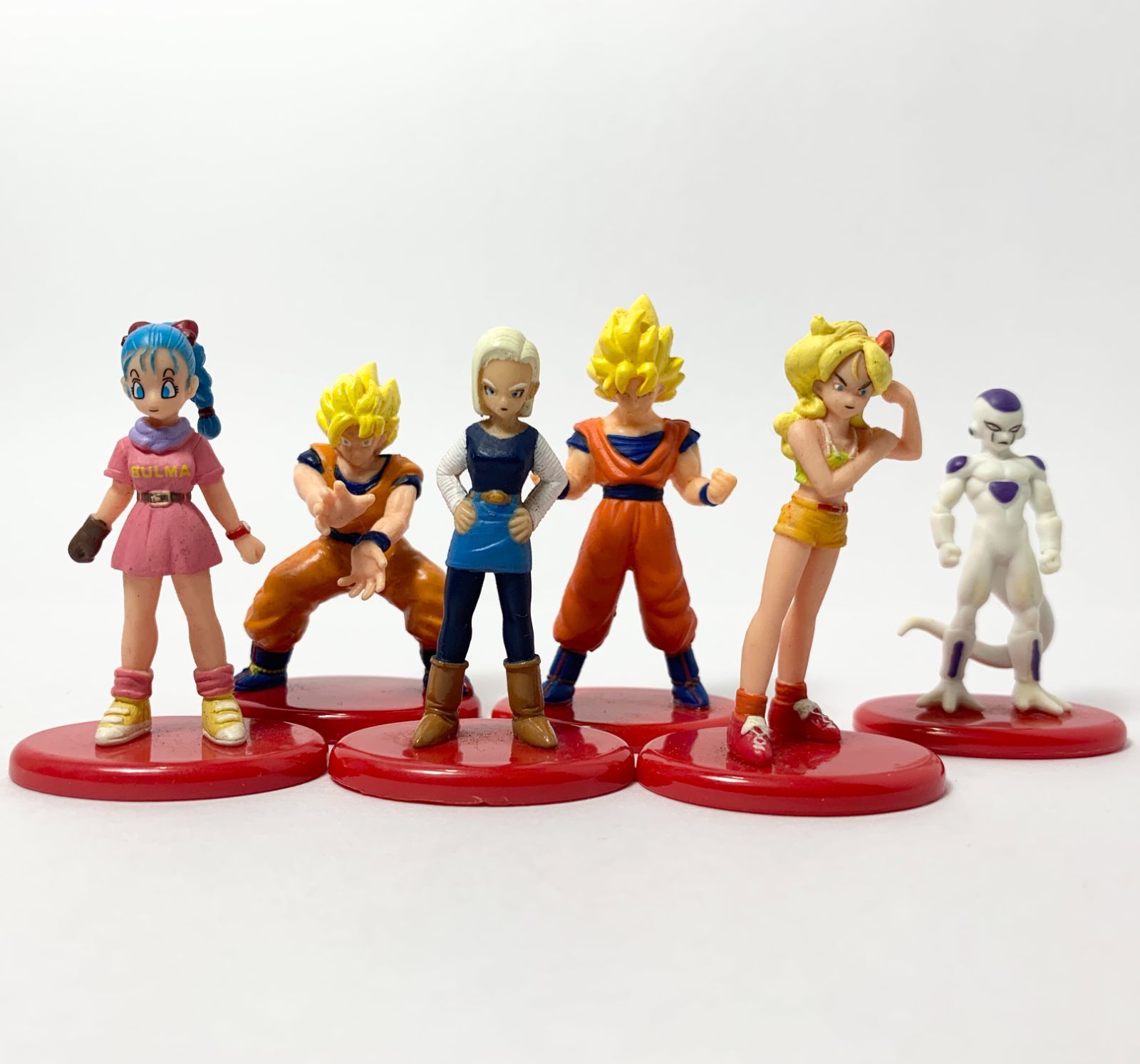 ドラゴンボール ブルマ&ランチ フィギュア2個セット バラ売り