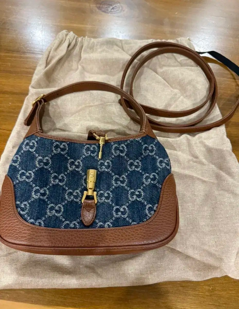 637092 2KQGG 8375 GUCCI グッチ ジャッキー バッグ ミニ デニム