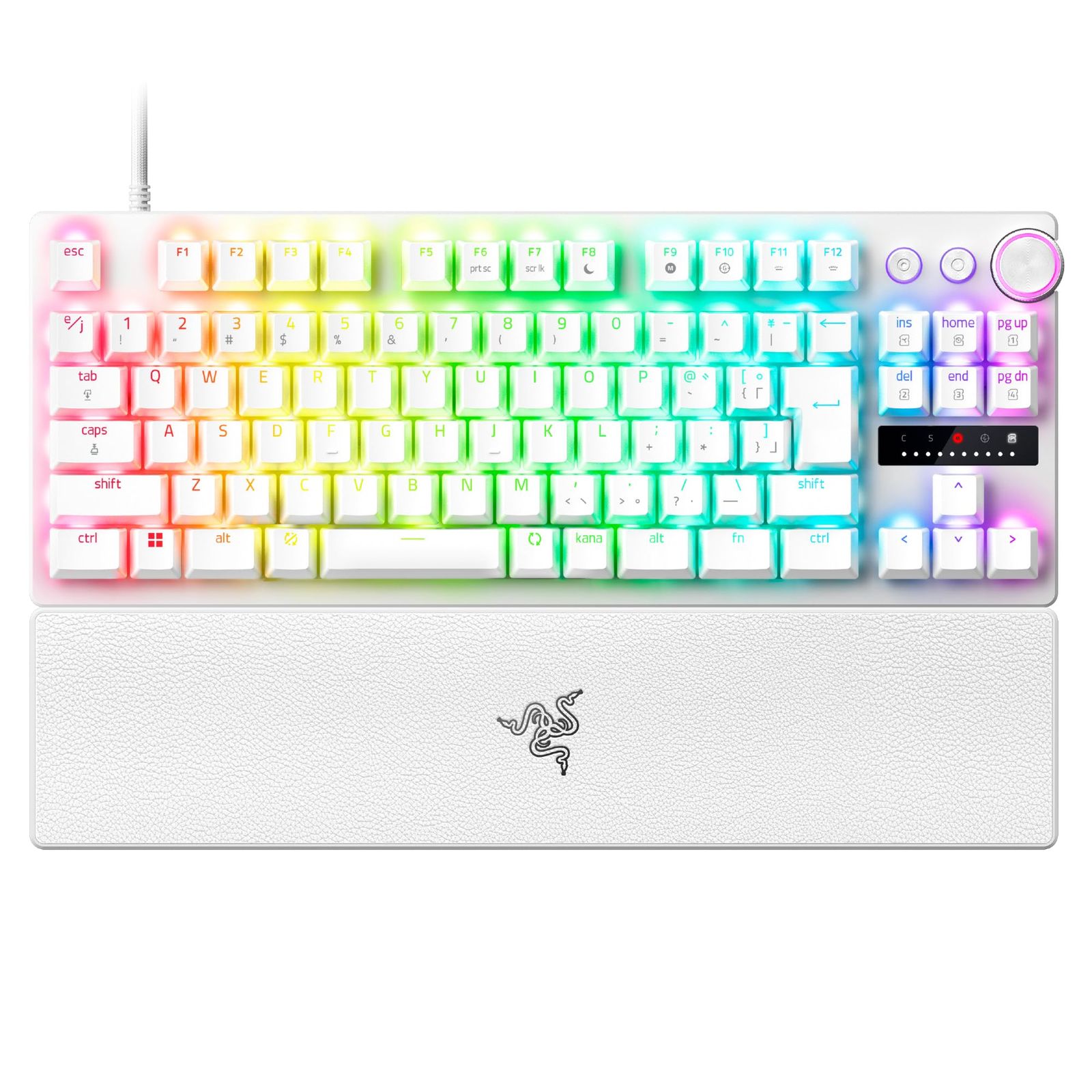 低価，安い ラピッドトリガー 搭載 Razer レイザー Huntsman V3 Pro Tenkeyless JP (White Edition) ラピッドトリガーと調整可能なアクチュエーション搭載のアナログ ゲーミングキーボード アナログオ [ホワイト] [JP配 その他