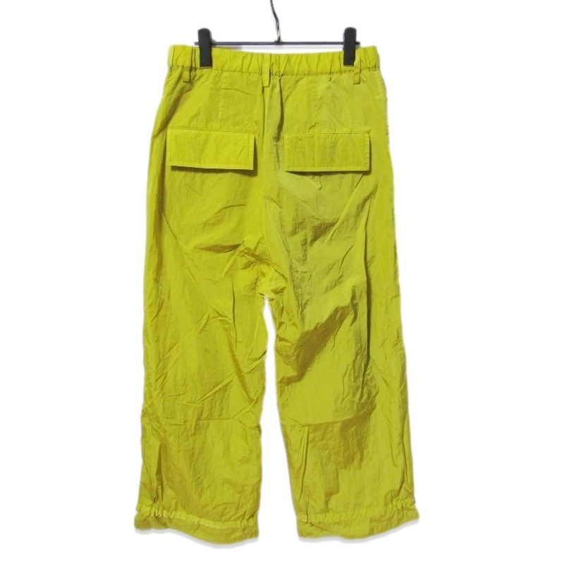 prasthana パラシュートオーバーパンツ parachute over trousers OD P-2003002 イージーパンツ MUSTARD M
