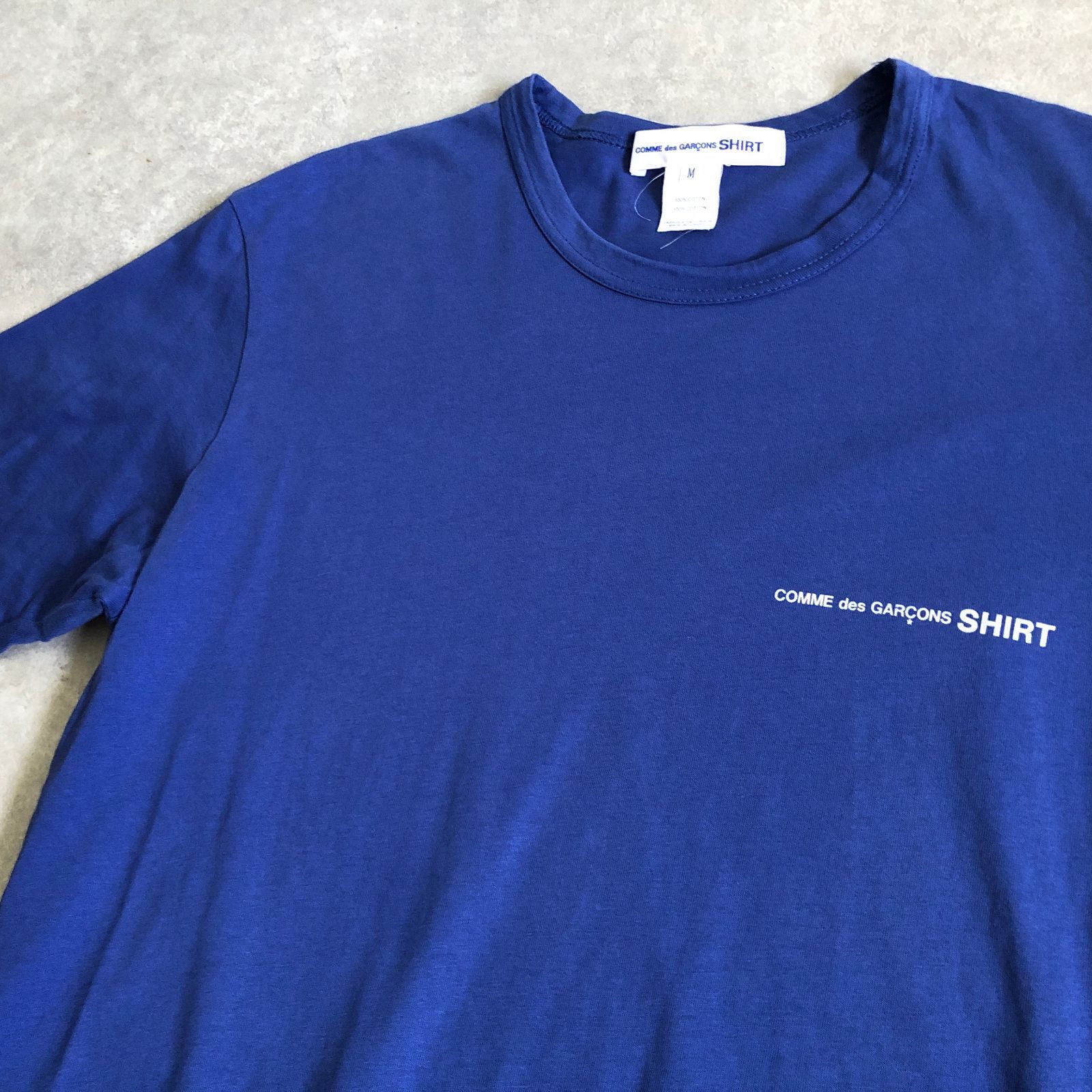 COMME des GARCONS SHIRT ロゴプリント Tシャツ コムデギャルソン