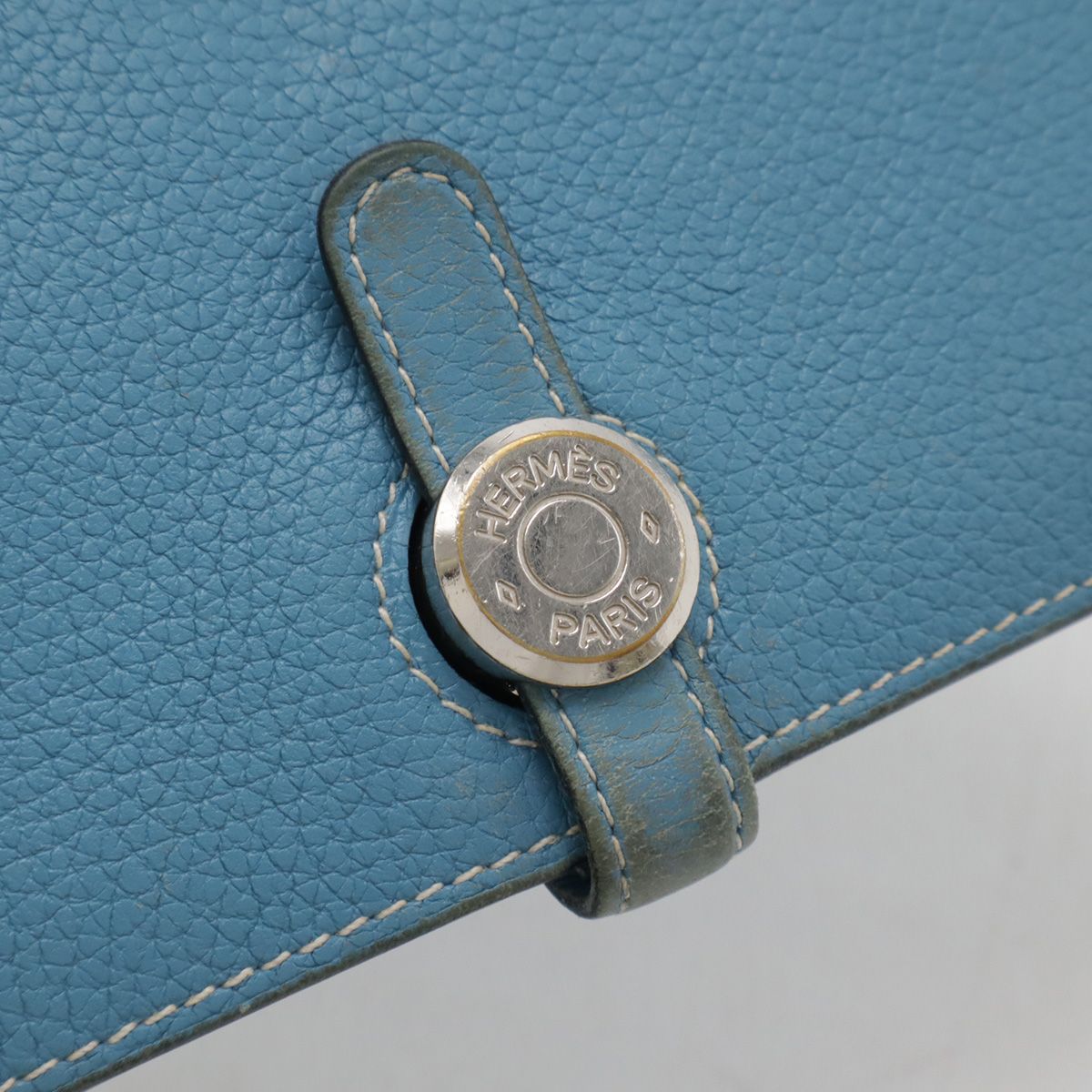 HERMES エルメス ドゴンデュオ ドゴンGM 2つ折長財布 二つ折り長財布 トゴ レザー ブルージーン コインケース付き □O刻印  エルメス(HERMES)エルメス ドゴンデュオ ブルーラン 二つ折り長財布 二つ折り長財布 財布  レディース｜2101218005219｜【公式】新品中古どちらも ...