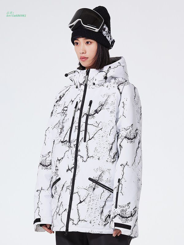 スキーウェア ジャケット メンズ レディース スノーボードウェア フード付き スポーツウェア スキー 防寒 雪遊び スノーウェア kni 5 a 686981