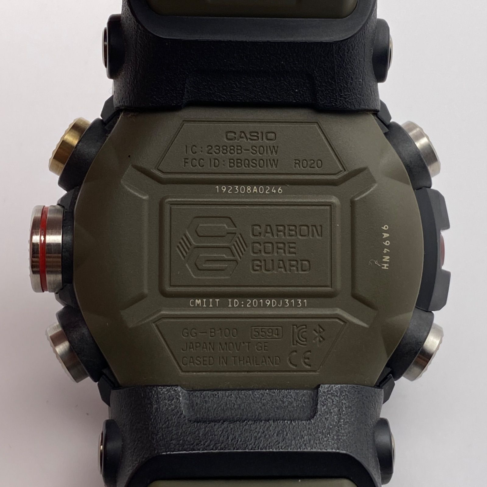 T275）美品 稼動品 CASIO カシオ Bluetooth G-SHOCK ジーショック MASTER OF G MUDMASTER GG-B100 -1A3JF 人気 時計 メンズ ユニセックス - メルカリ