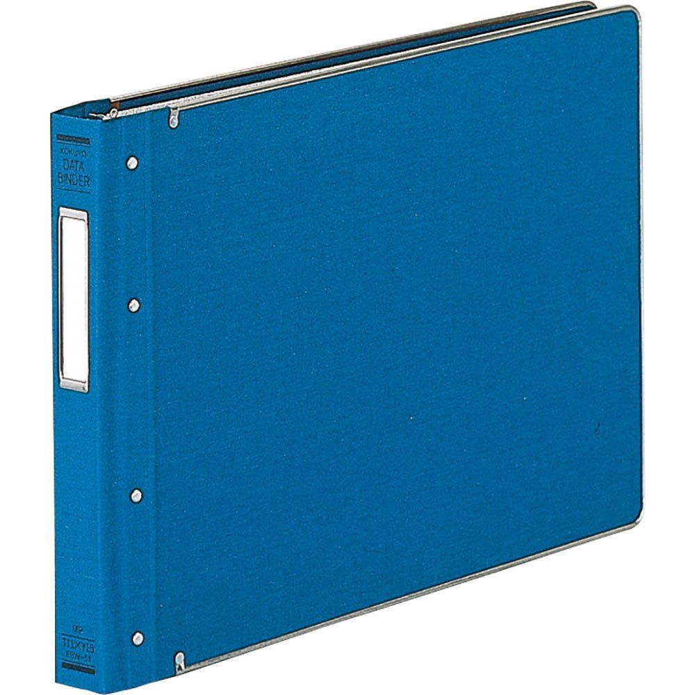 まとめ買い コクヨ データバインダーW バースト用 表紙布貼り 350枚収容 22穴 EBW-51 3冊セット
