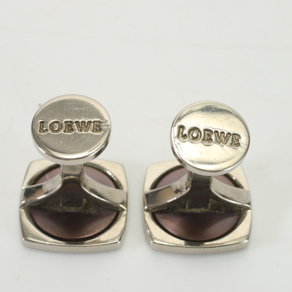 希少・美品　LOEWE ロエベ　アナグラム　カフス 楽天市場】LOEWE ロエベ カフス カフスリンクス カフスボタン