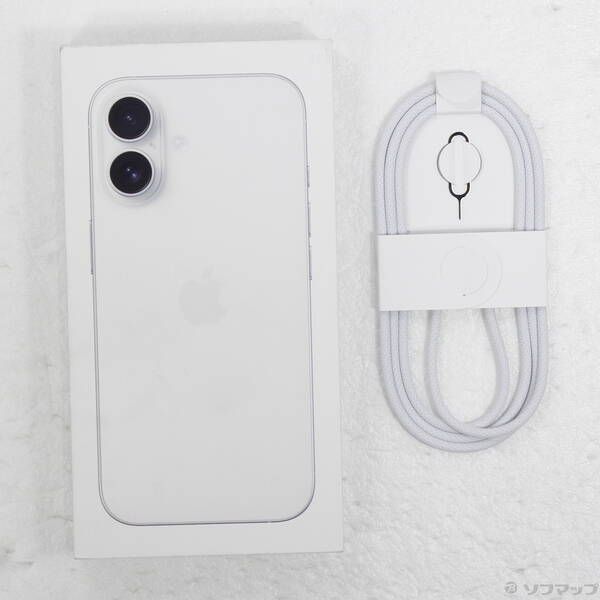 新品iPhone 16 128GB ホワイトSIMフリー - メルカリ