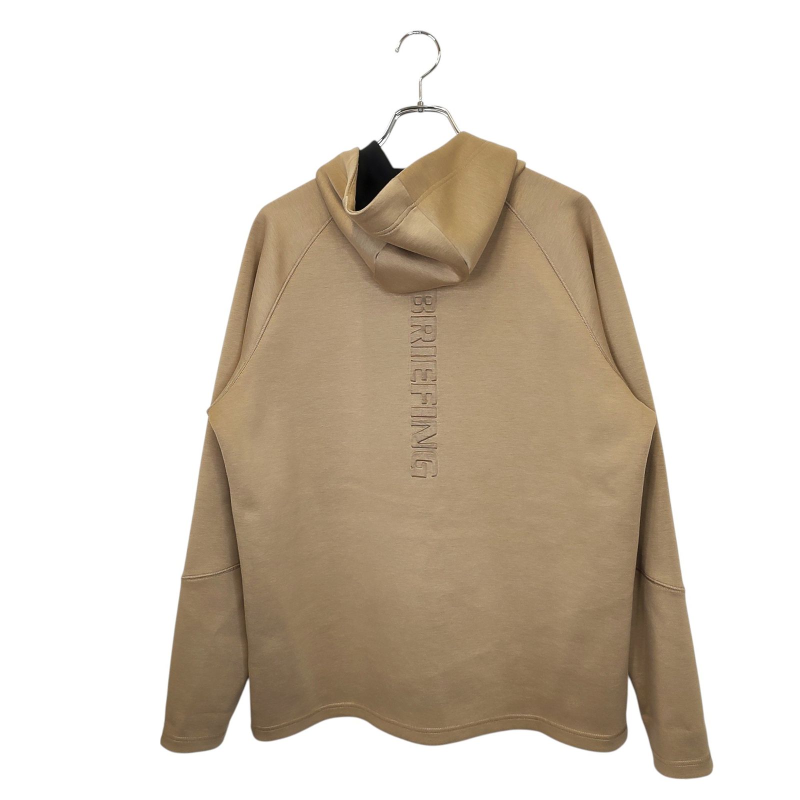BRIEFING ブリーフィング  3Dロゴ　ブルゾン　ベージュ 新品タグ付き BRIEFING ブリーフィング 3Dロゴ ブルゾン ベージュ 新品タグ付き