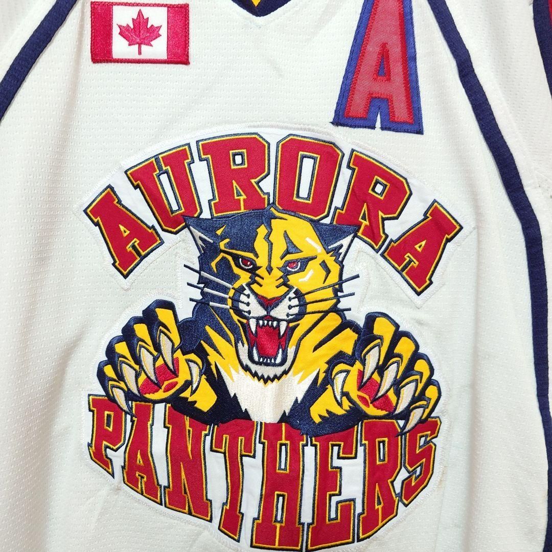 【Aurora Panthers】チームロゴ ホッケーゲームシャツ A-3885 Aurora Panthers】チームロゴ ホッケーゲームシャツ A-3885 - メルカリ