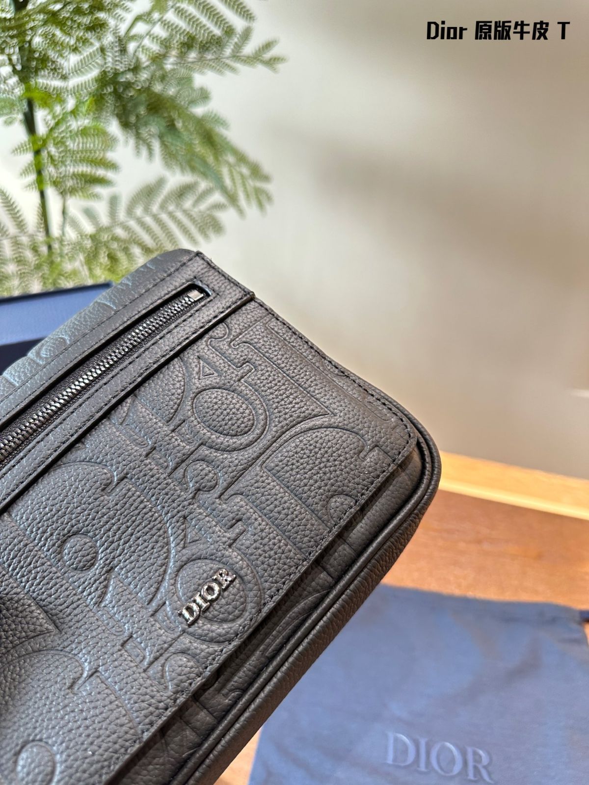 今日 Dior Gravity Embossed Leather Bag ディオール グラビティ エンボス レザーバッグ 22cm DECORATOM_COM_BR