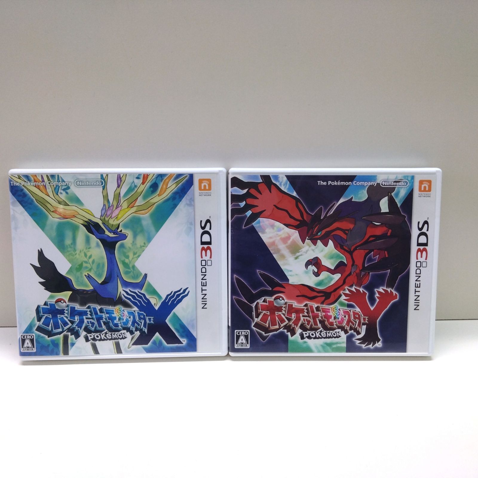 16 Nintendo 3DS ポケットモンスター X Y 空箱 ポケモン|mercari