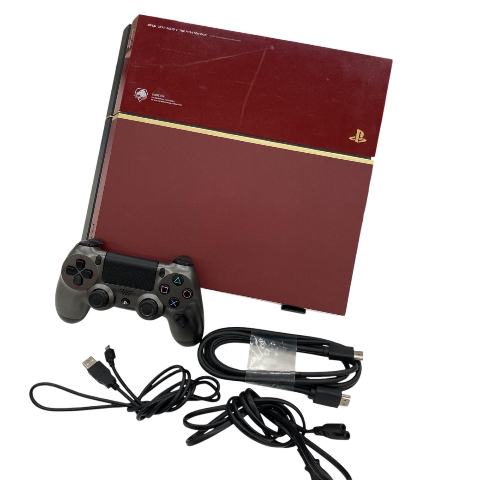 186000 現状品 SONY PlayStation 4 メタルギアコラボ 500GB