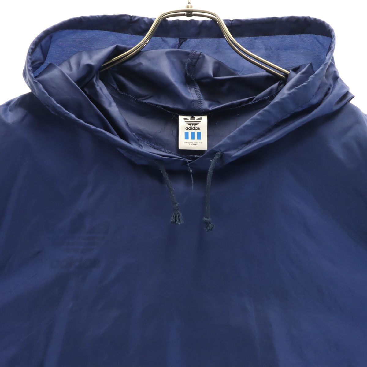 ☆7843 adidas トラックジャケット デサント ヴィンテージ ネイビー 中古・古着通販】adidas (アディダス) ヴィンテージトラック