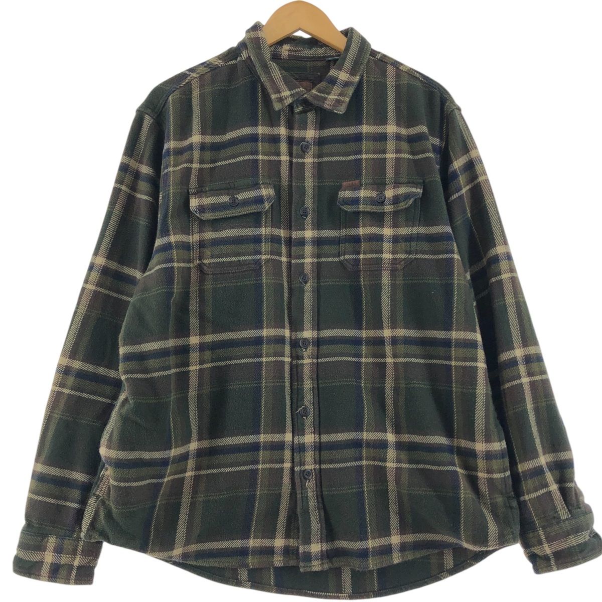 古着 00年代 オービス ORVIS 長袖 フランネルチェックシャツ メンズXL相当/eaa524136